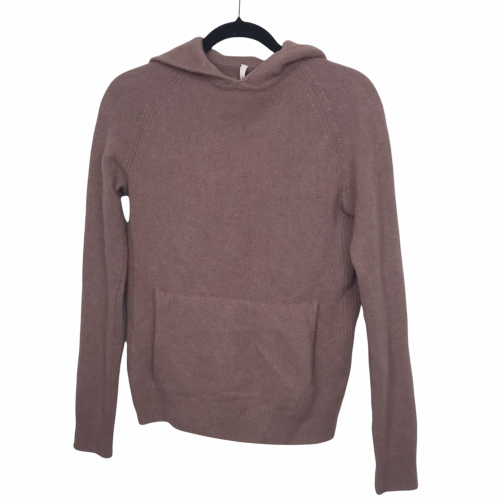 The Group by Babaton Mauve Lange Cashmere Hoodie Aritzia
